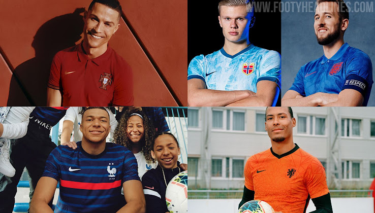 Nike national top team kits 2020